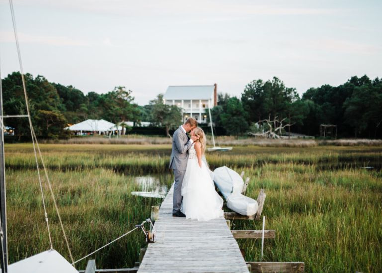 Sneak Peek Rachel Jeff S The Watson House Emerald Isle Wedding