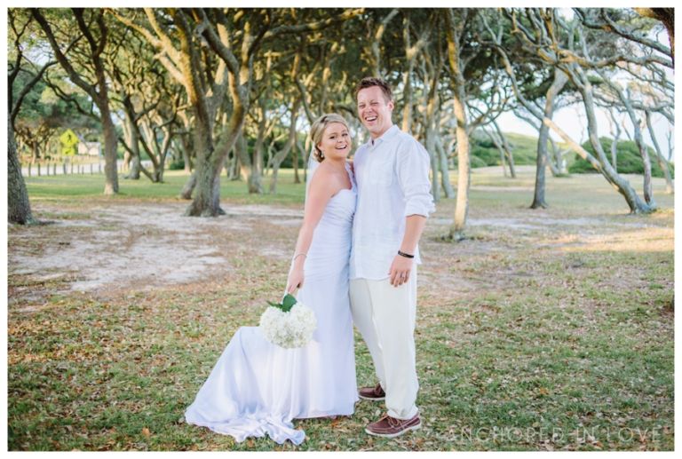 Fort Fisher NC Aquarium Wedding Anchored in Love JA_1054a