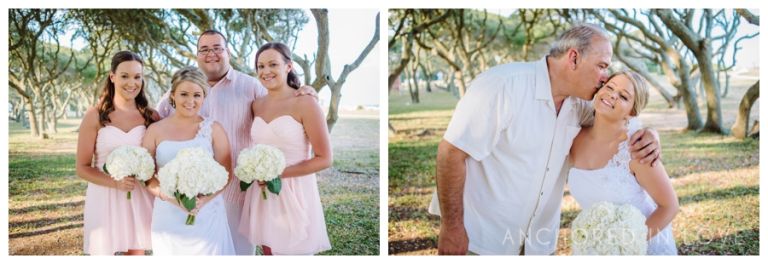 Fort Fisher NC Aquarium Wedding Anchored in Love JA_1047a