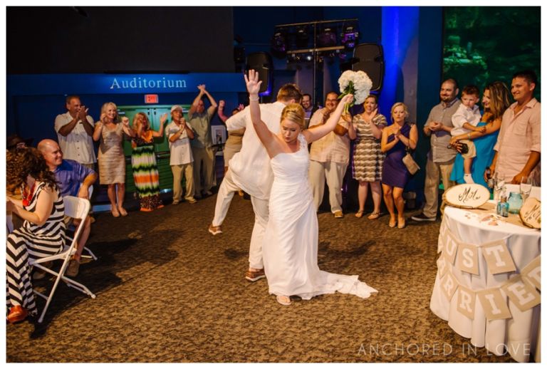 Fort Fisher NC Aquarium Wedding Anchored in Love JA_1164.jpg