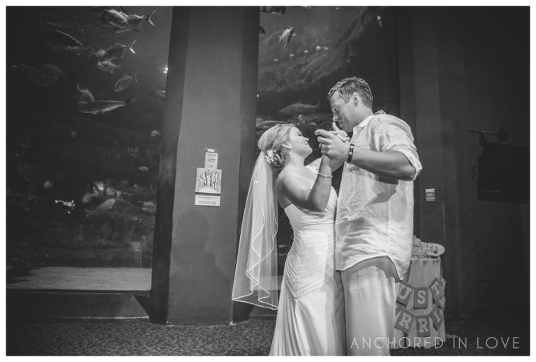Fort Fisher NC Aquarium Wedding Anchored in Love JA_1170.jpg