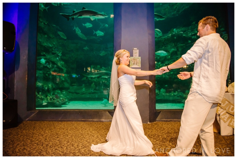 Fort Fisher NC Aquarium Wedding Anchored in Love JA_1171.jpg