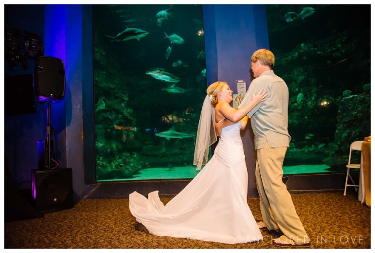 Fort Fisher NC Aquarium Wedding Anchored in Love JA_1175.jpg