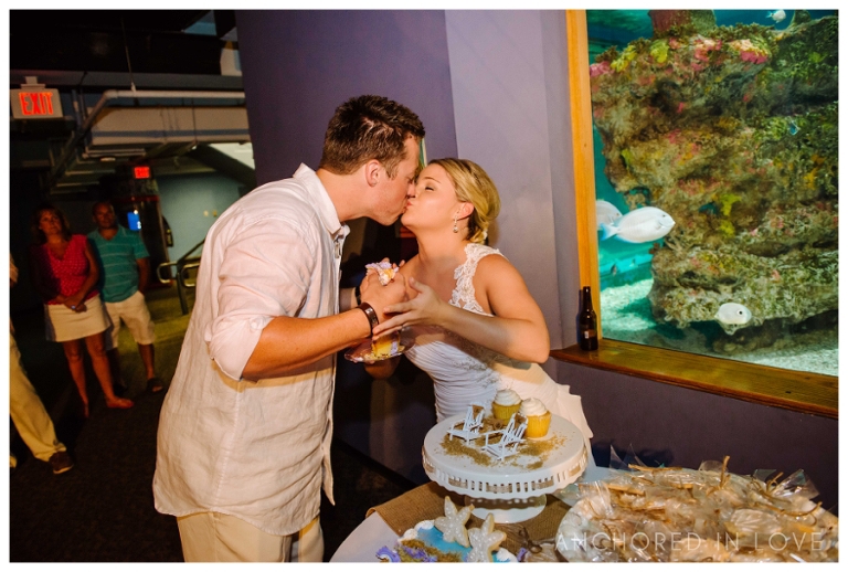 Fort Fisher NC Aquarium Wedding Anchored in Love JA_1183.jpg