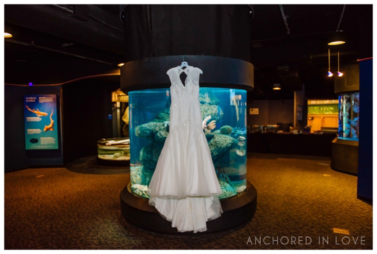 KB Fort Fisher Aquarium Wedding Anchored in Love Wilmington North Carolina_1013