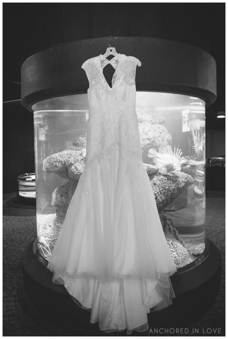 KB Fort Fisher Aquarium Wedding Anchored in Love Wilmington North Carolina_1014