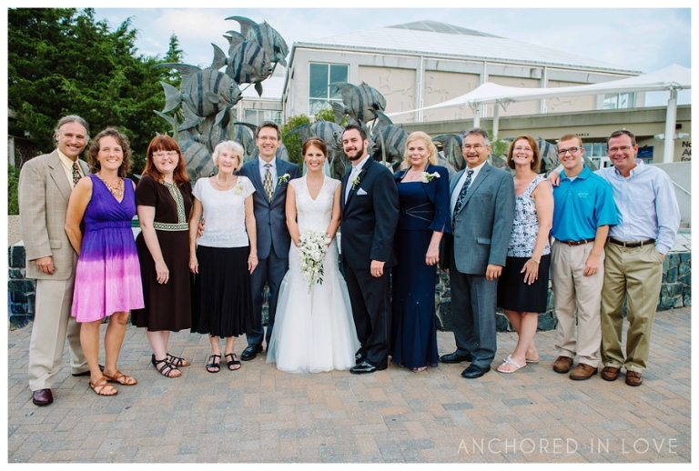 KB Fort Fisher Aquarium Wedding Anchored in Love Wilmington North Carolina_1038