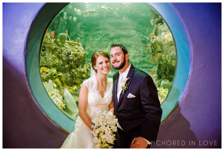 KB Fort Fisher Aquarium Wedding Anchored in Love Wilmington North Carolina_1061