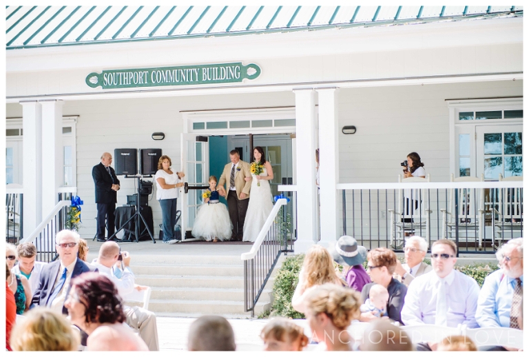 Southport Community Center Southport North Caronlina Wedding_1027