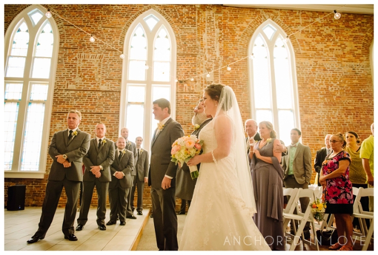 St. Thomas Preservation Hall Wilmington NC Wedding Photography Anchored in Love BWT_1027