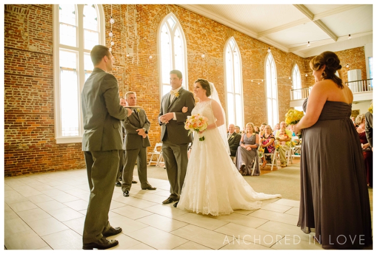 St. Thomas Preservation Hall Wilmington NC Wedding Photography Anchored in Love BWT_1032