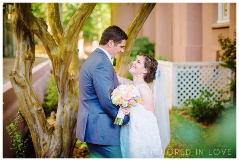 St. Thomas Preservation Hall Wilmington NC Wedding Photography Anchored in Love BWT_1050