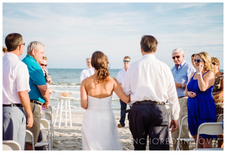 LB Emerald Isle Beach Wedding Wilmington NC Anchored in Love_0015