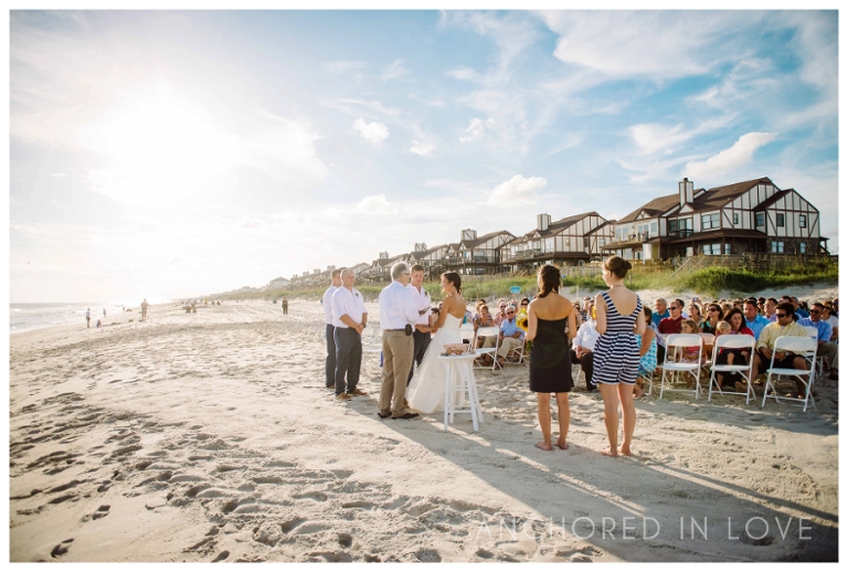 LB Emerald Isle Beach Wedding Wilmington NC Anchored in Love_0016