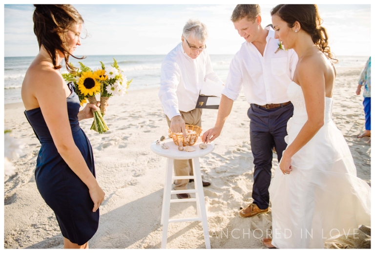 LB Emerald Isle Beach Wedding Wilmington NC Anchored in Love_0020