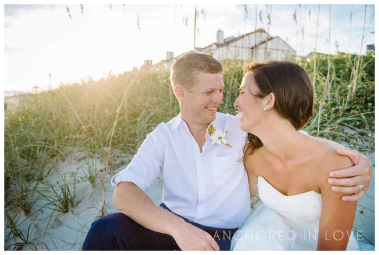 LB Emerald Isle Beach Wedding Wilmington NC Anchored in Love_0031