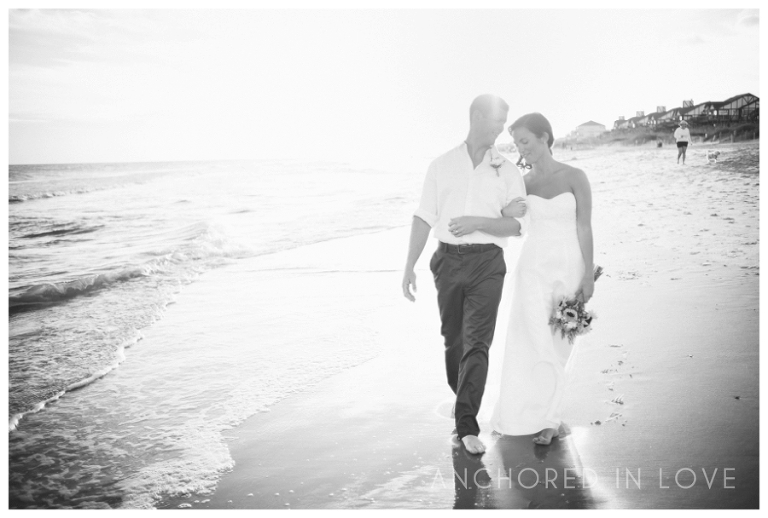 LB Emerald Isle Beach Wedding Wilmington NC Anchored in Love_0038