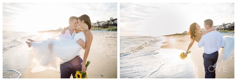 LB Emerald Isle Beach Wedding Wilmington NC Anchored in Love_0040