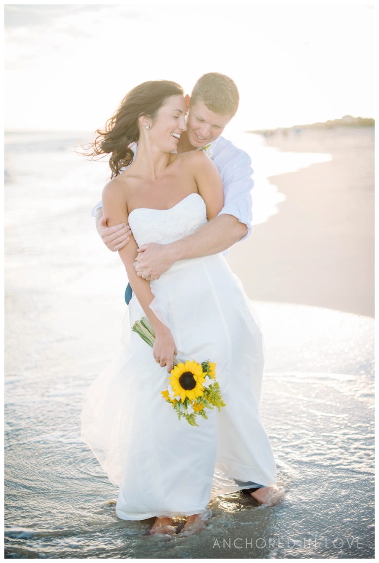 LB Emerald Isle Beach Wedding Wilmington NC Anchored in Love_0047
