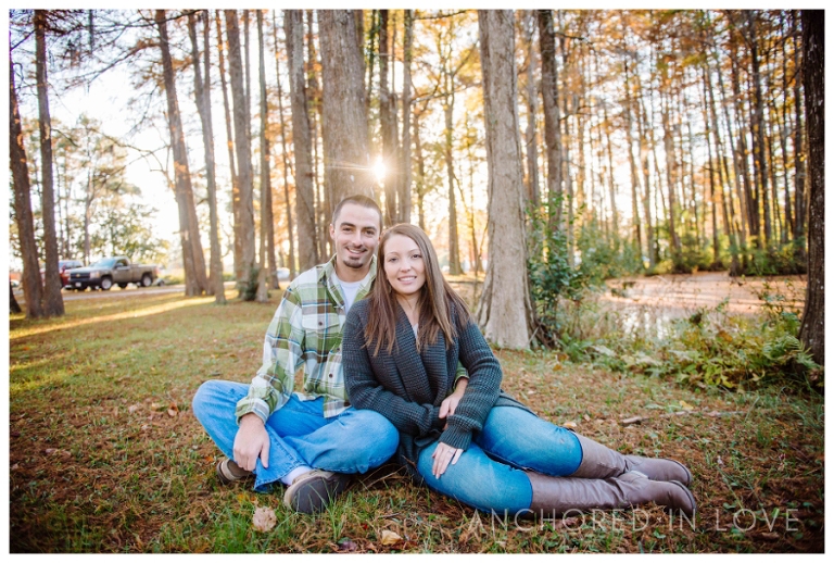 SA Greenfield Lake Engagement Session Anchored in Love Wilmington NC_1001