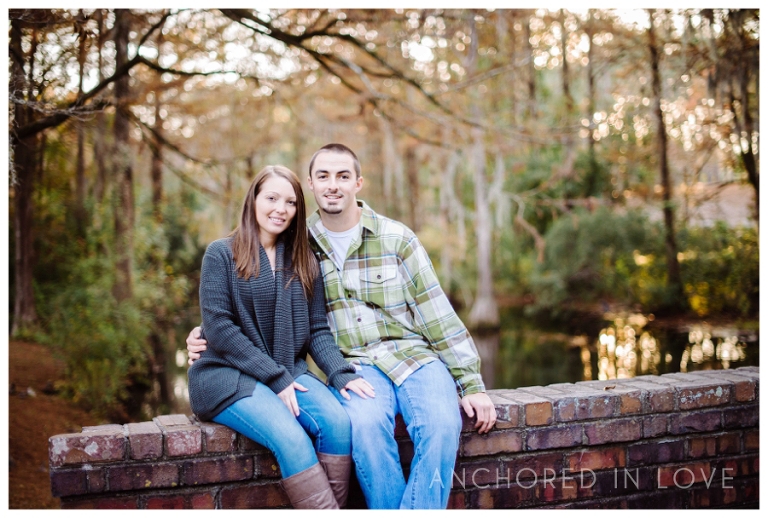 SA Greenfield Lake Engagement Session Anchored in Love Wilmington NC_1022