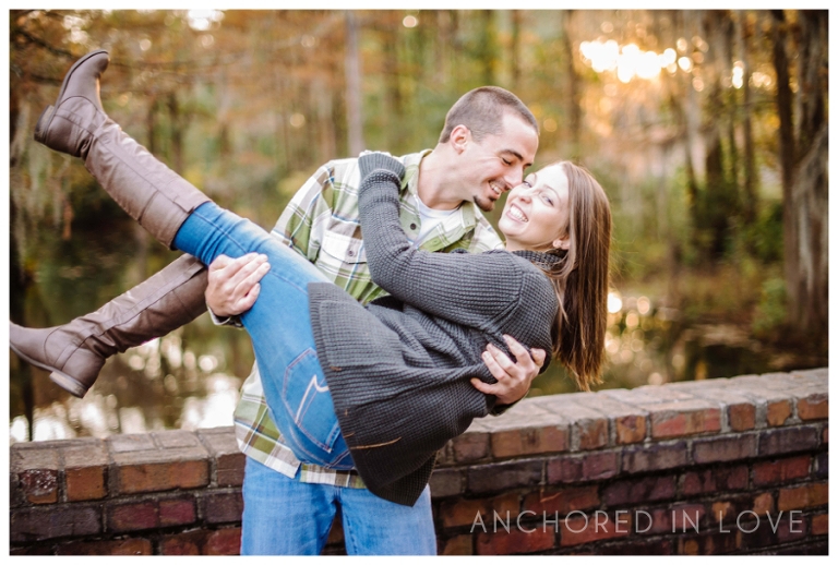 SA Greenfield Lake Engagement Session Anchored in Love Wilmington NC_1038