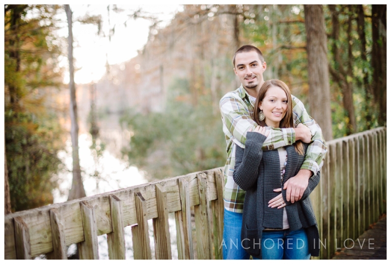 SA Greenfield Lake Engagement Session Anchored in Love Wilmington NC_1042
