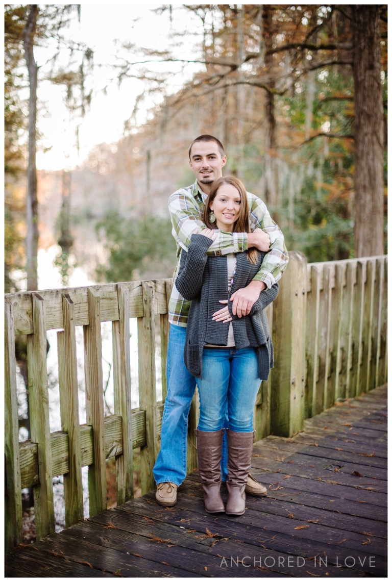 SA Greenfield Lake Engagement Session Anchored in Love Wilmington NC_1043