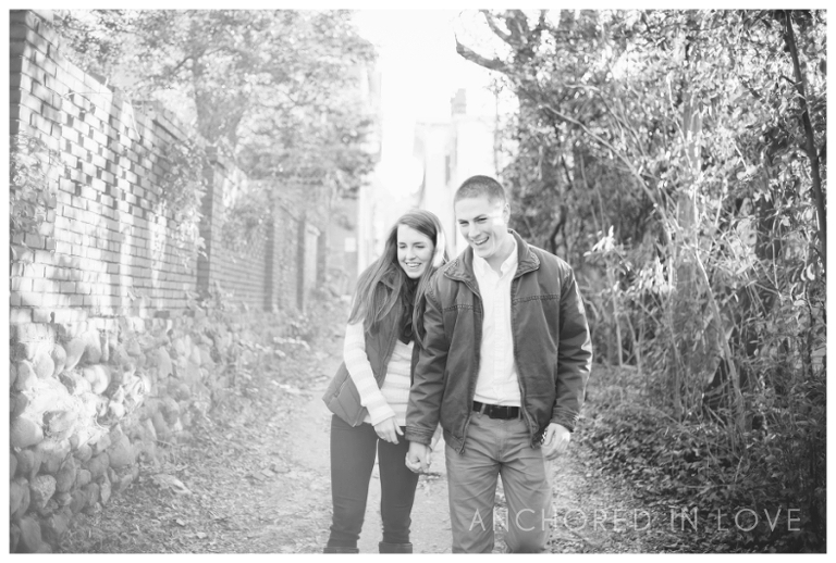 Katie and Mark Engagement Downtown Wilmington NC Anchored in Love_0005.jpg