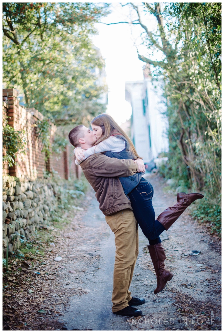 Katie and Mark Engagement Downtown Wilmington NC Anchored in Love_0007.jpg