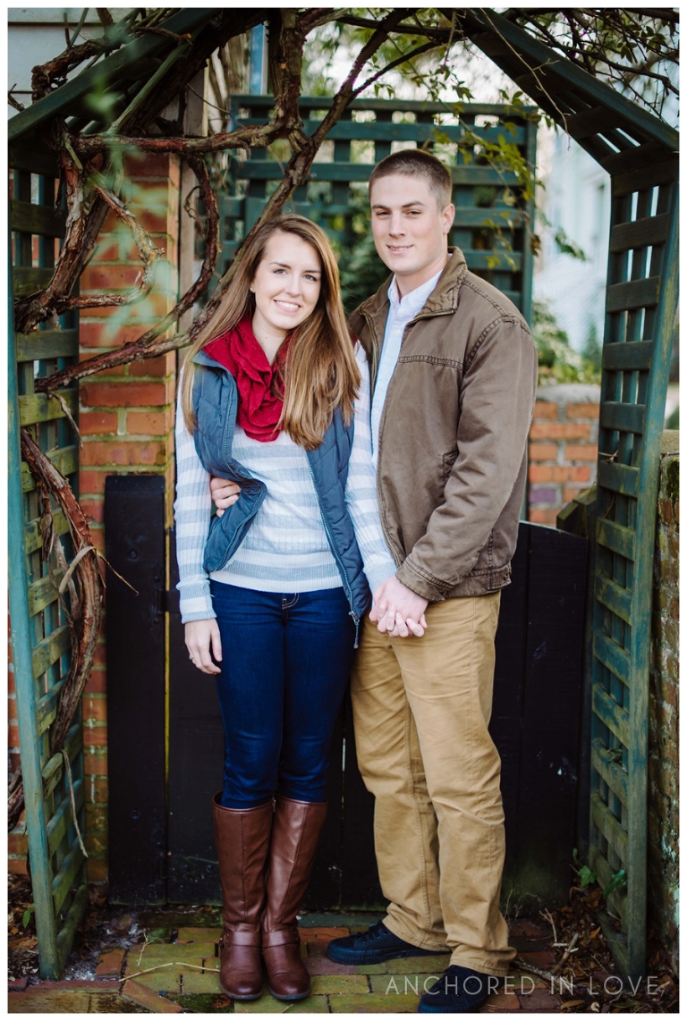Katie and Mark Engagement Downtown Wilmington NC Anchored in Love_0011.jpg