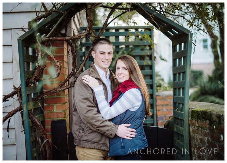 Katie and Mark Engagement Downtown Wilmington NC Anchored in Love_0012.jpg