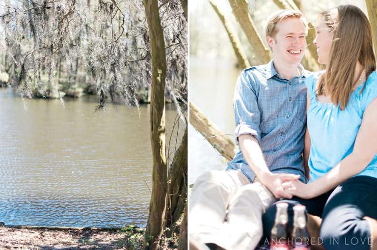 Greenfield Lake Wilmington NC Engagement Photographer Colleen and Paul-1084.jpg