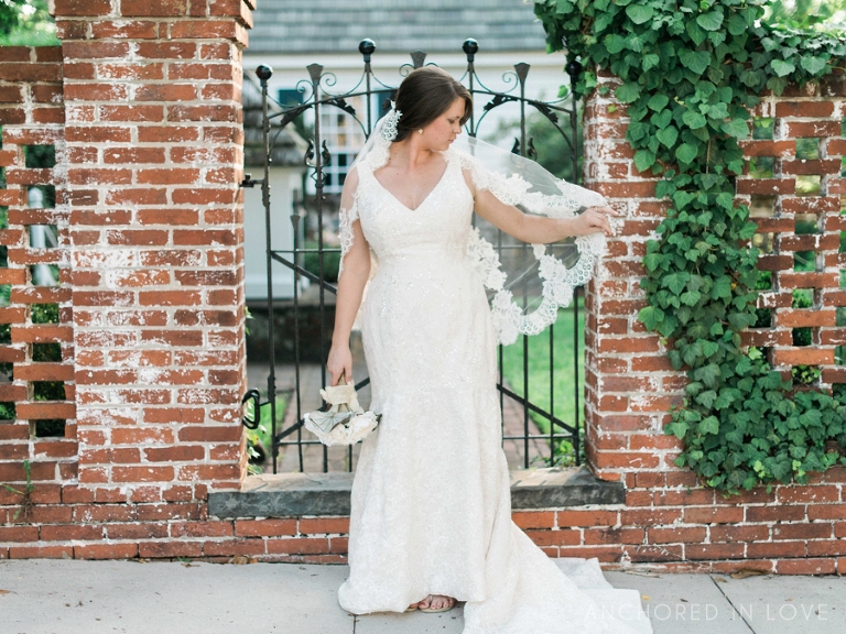 Dana's Downtown Wilmington Bridal Session Anchored in Love
