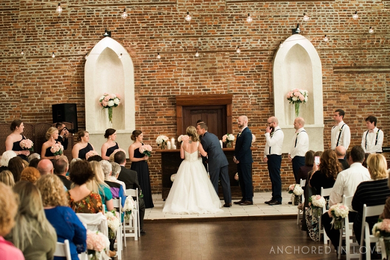 Saint Thomas Preservation Hall Wedding Wilmington NC Anchored in Love M&M-2399