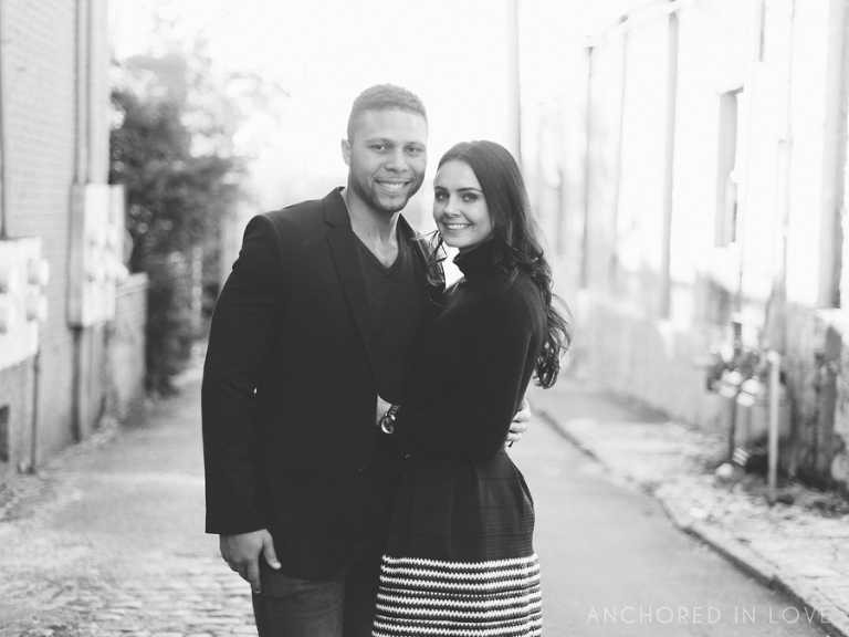 Downtown and Wrightsville Beach NC Engagement Session A&E Anchored in Love-2132