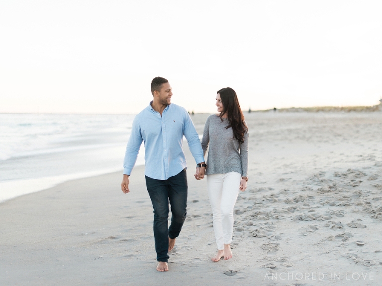 Downtown and Wrightsville Beach NC Engagement Session A&E Anchored in Love-2256