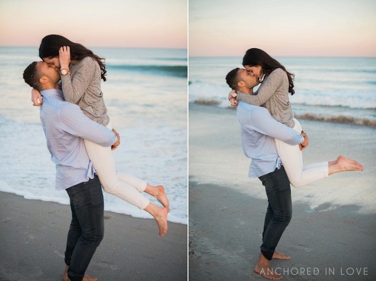 Downtown and Wrightsville Beach NC Engagement Session A&E Anchored in Love-2331